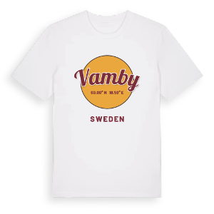 Vamby cirkel t-shirt – ekologisk bomull t-shirt från Pinshirt