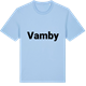 Blue Soul t-shirt med Vamby fetstil t-shirt