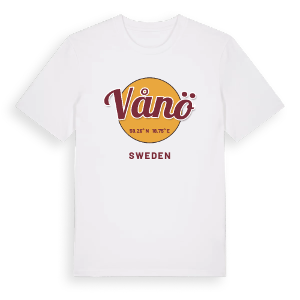 Vånö cirkel t-shirt – ekologisk bomull t-shirt från Pinshirt