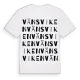 Vänsviken ordlek t-shirt