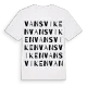Vansviken ordlek t-shirt