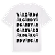 Vår gård ordlek t-shirt
