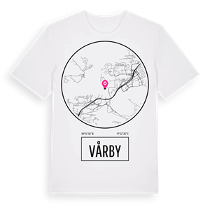 Vårby t-shirt – ekologisk bomull t-shirt från Pinshirt
