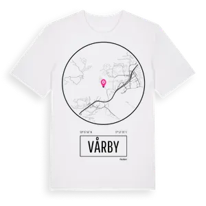 Vårby t-shirt – ekologisk bomull t-shirt från Pinshirt