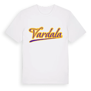 Vardala baseball t-shirt – ekologisk bomull t-shirt från Pinshirt