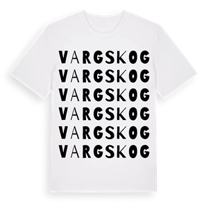 Vargskog ordlek t-shirt – ekologisk bomull t-shirt från Pinshirt