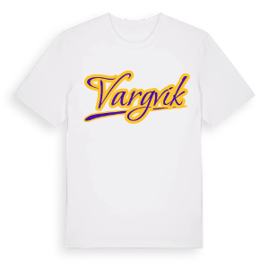 Vargvik baseball t-shirt – ekologisk bomull t-shirt från Pinshirt