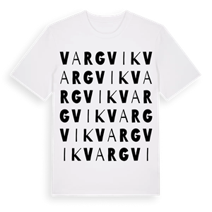 Vargvik ordlek t-shirt – ekologisk bomull t-shirt från Pinshirt