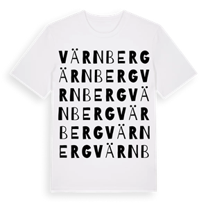 Värnberg ordlek t-shirt – ekologisk bomull t-shirt från Pinshirt