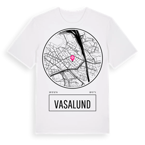 Vasalund t-shirt – ekologisk bomull t-shirt från Pinshirt