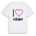 Jag älskar Väsby t-shirt stort tryck