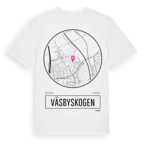 Väsbyskogen t-shirt – ekologisk bomull t-shirt från Pinshirt