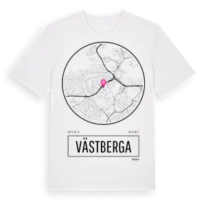 Västberga t-shirt – ekologisk bomull t-shirt från Pinshirt