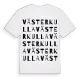 Västerkulla ordlek t-shirt