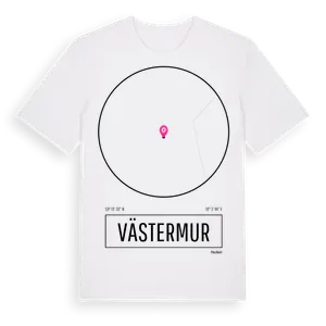 Västermur t-shirt – ekologisk bomull t-shirt från Pinshirt