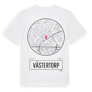 Västertorp t-shirt – ekologisk bomull t-shirt från Pinshirt