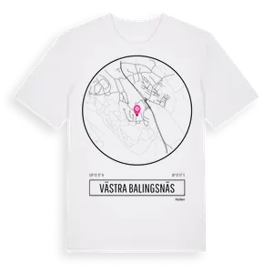 Västra Balingsnäs t-shirt – ekologisk bomull t-shirt från Pinshirt