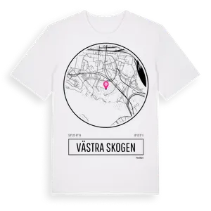 Västra Skogen t-shirt – ekologisk bomull t-shirt från Pinshirt