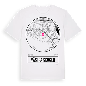 Västra skogen t-shirt – ekologisk bomull t-shirt från Pinshirt