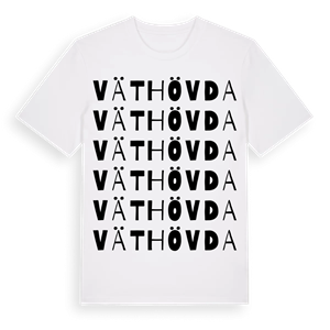 Väthövda ordlek t-shirt – ekologisk bomull t-shirt från Pinshirt