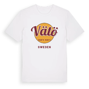 Vätö cirkel t-shirt – ekologisk bomull t-shirt från Pinshirt