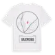 White t-shirt med Vaxmora t-shirt