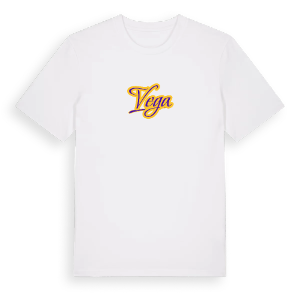 Vega baseball t-shirt – ekologisk bomull t-shirt från Pinshirt