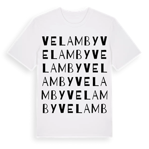 Velamby ordlek t-shirt – ekologisk bomull t-shirt från Pinshirt