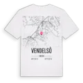 Vendelsö karta t-shirt