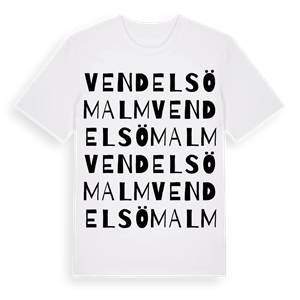 Vendelsömalm ordlek t-shirt – ekologisk bomull t-shirt från Pinshirt