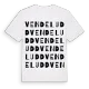 Vendeludd ordlek t-shirt