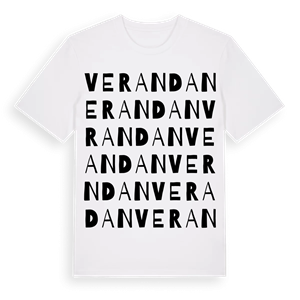Verandan ordlek t-shirt – ekologisk bomull t-shirt från Pinshirt