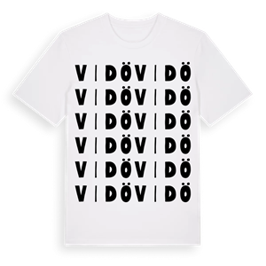 Vidö ordlek t-shirt – ekologisk bomull t-shirt från Pinshirt