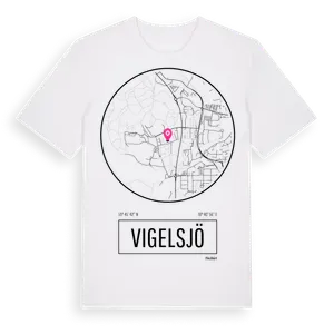 Vigelsjö t-shirt – ekologisk bomull t-shirt från Pinshirt