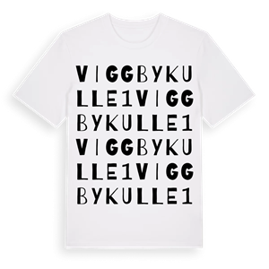 Viggby kulle 1 ordlek t-shirt – ekologisk bomull t-shirt från Pinshirt