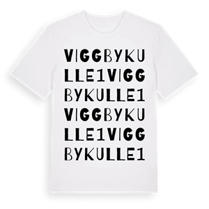 Viggby kulle 1 ordlek t-shirt – ekologisk bomull t-shirt från Pinshirt