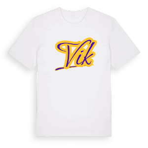 Vik baseball t-shirt – ekologisk bomull t-shirt från Pinshirt
