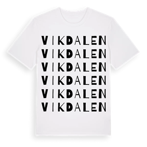 Vikdalen ordlek t-shirt – ekologisk bomull t-shirt från Pinshirt