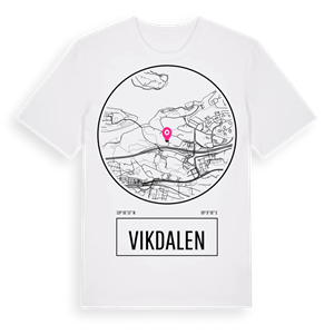 Vikdalen t-shirt – ekologisk bomull t-shirt från Pinshirt