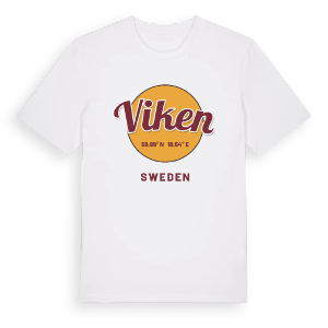 Viken cirkel t-shirt – ekologisk bomull t-shirt från Pinshirt