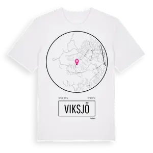 Viksjö t-shirt – ekologisk bomull t-shirt från Pinshirt
