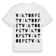 Viktorpet ordlek t-shirt