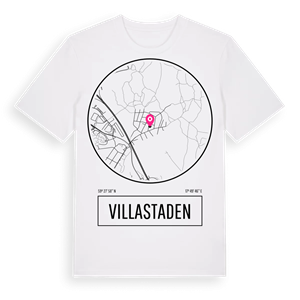 Villastaden t-shirt – ekologisk bomull t-shirt från Pinshirt