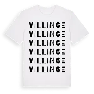 Villinge ordlek t-shirt – ekologisk bomull t-shirt från Pinshirt
