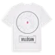 White t-shirt med Villösan t-shirt