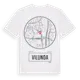 White t-shirt med Vilunda t-shirt