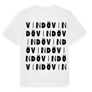 Vindö ordlek t-shirt – ekologisk bomull t-shirt från Pinshirt