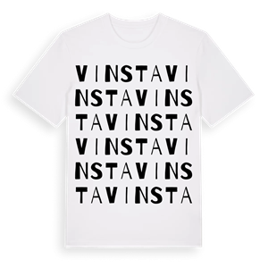 Vinsta ordlek t-shirt – ekologisk bomull t-shirt från Pinshirt