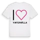 Jag älskar Vinterhälla t-shirt stort tryck