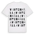 Vinterhälla ordlek t-shirt